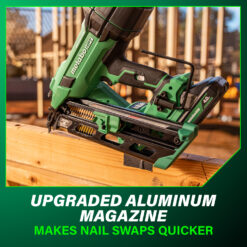 Metabo HPT Multi-Volt 3-1/2-in 30 -Degree Cordless Clip head/Roundhead Framing Nailer ( Battery Included )