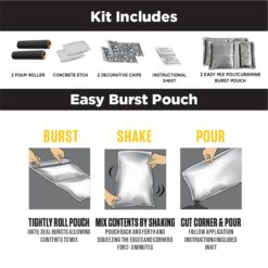 Rust-Oleum RockSolid 2-part Modern Greige Polycuramine Concrete and Garage Floor Paint ( Kit )