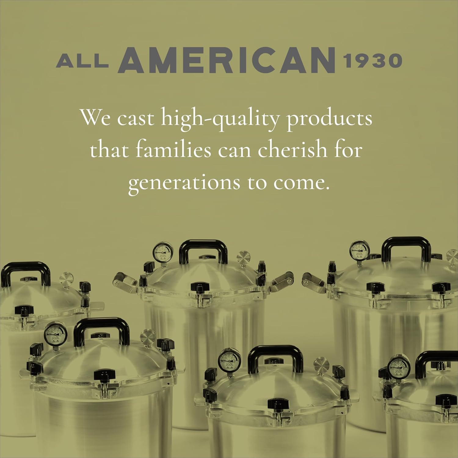 All American 21-1/2-Quart Pressure Cooker Canner