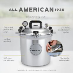 All American 25-Quart Pressure Cooker Canner