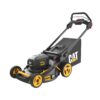 CAT 60-volt, (1) 5 Ah Battery 21-in Push Walk Mower with