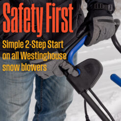 Westinghouse Battery Powered 48-volt 18-in Single-stage Push Battery Snow Blower 4 Ah (Battery Included) (Charger Included)