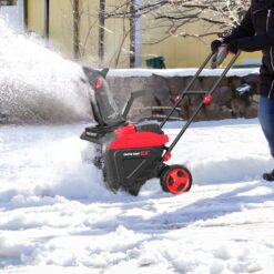 PowerSmart 80-volt 21-in Single-stage Push Battery Snow Blower 6 Ah (Battery Included) (Charger Included)