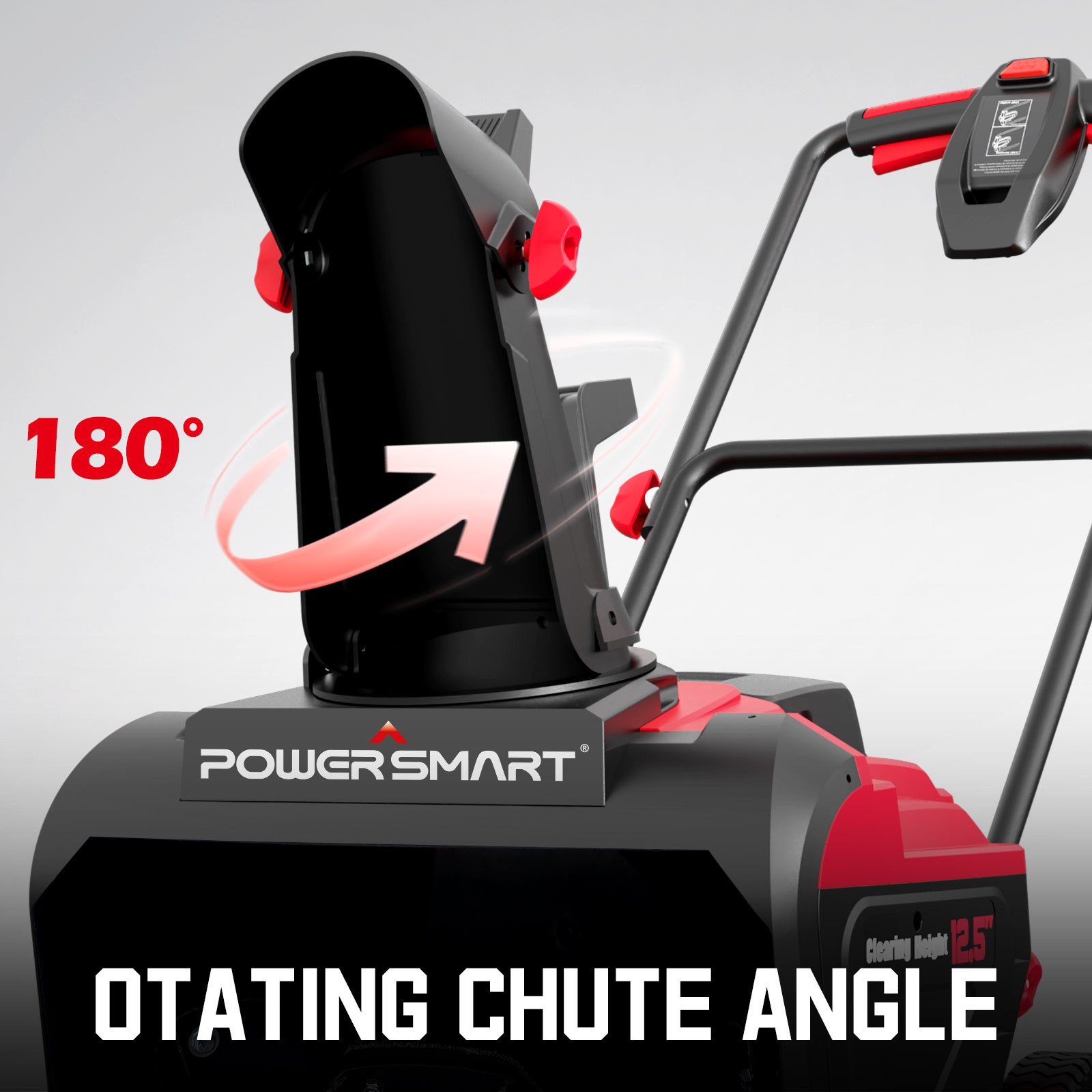 PowerSmart 80-volt 21-in Single-stage Push Battery Snow Blower 6 Ah (Battery Included) (Charger Included)