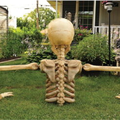 Skeleton Grave Ground Breaker Halloween Prop Yard Posable Haunted House Giant 4'