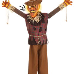 Pumpkin Scarecrow Animatronic Decoration