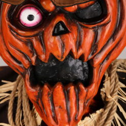 Pumpkin Scarecrow Animatronic Decoration