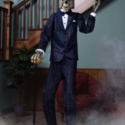 Gentleman Skeleton Animatronic Decoration
