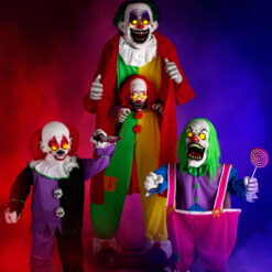Animatronic Crazy Killer Clown Decoration