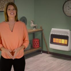 Dyna-Glo 30,000 BTU Natural Gas Infrared Vent Free Wall Heater