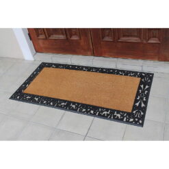 A1 Home Collections LLC A1HC Rubber and Coir Heavy Duty, Doormat, 30