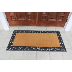 A1 Home Collections LLC A1HC Rubber and Coir Heavy Duty, Doormat, 30
