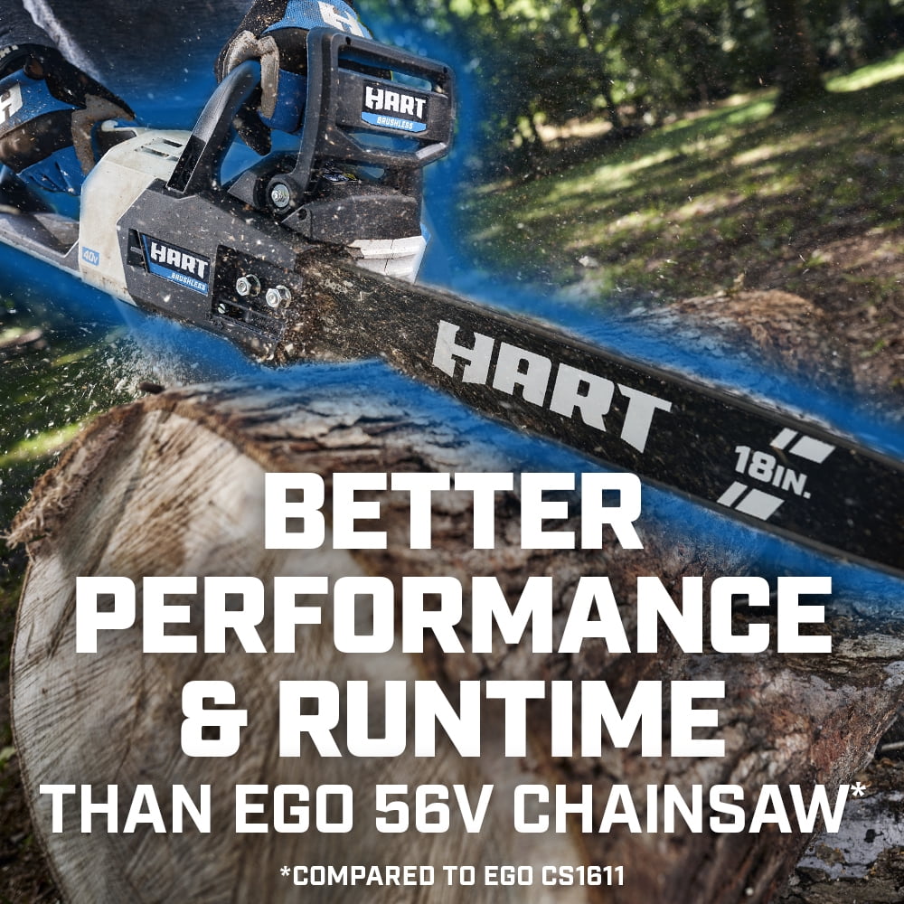 HART 40V 18" Brushless Chainsaw