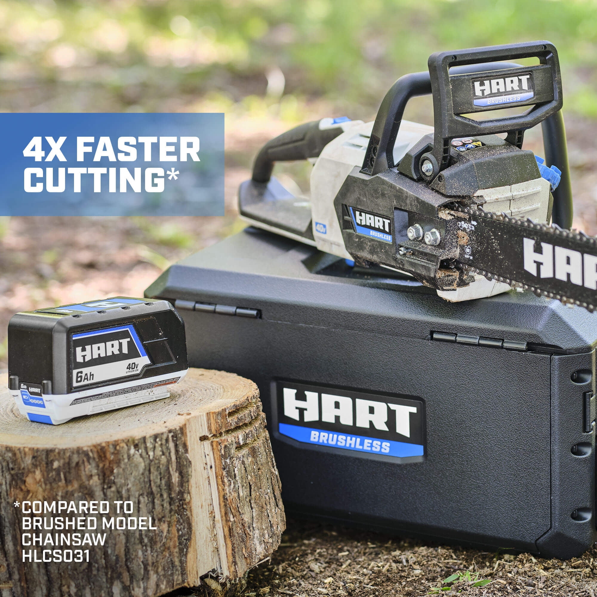 HART 40V 18" Brushless Chainsaw