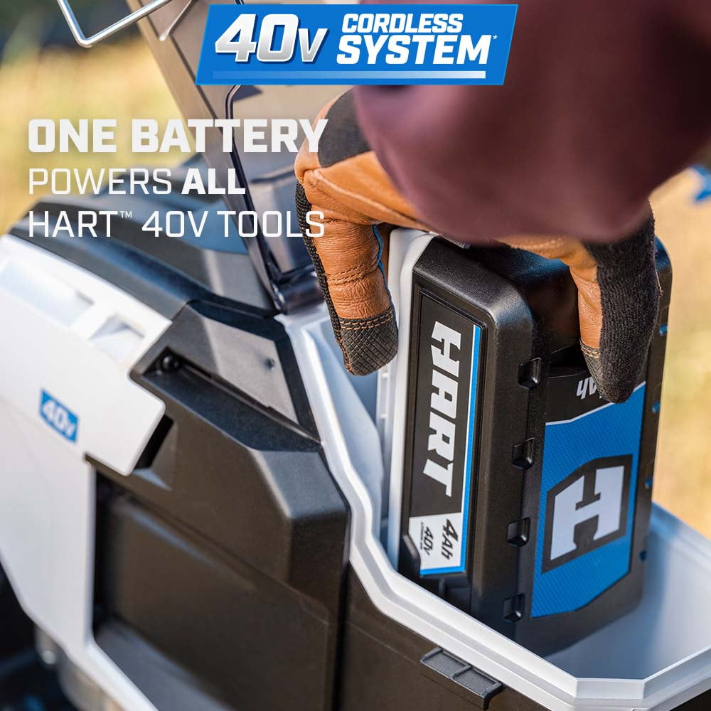 HART 40V Brushless Auger (1) 4.0 Ah Lithium-Ion Battery