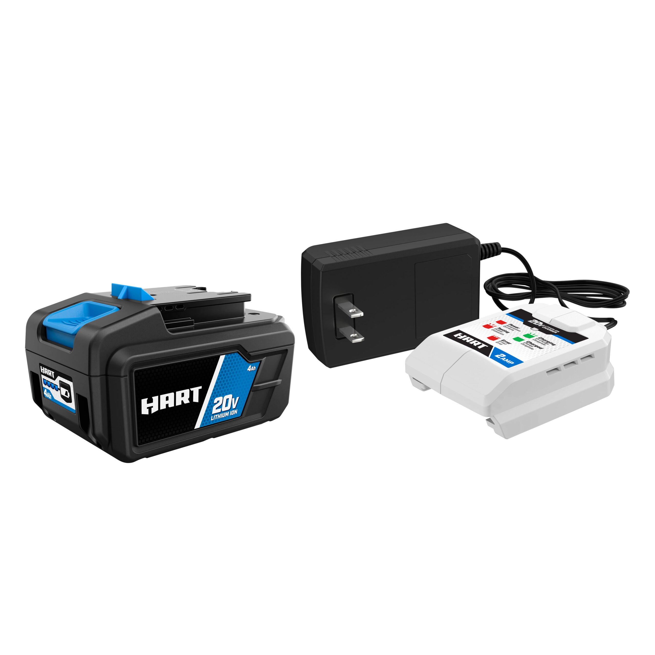 HART 20-Volt Brushless Orbital Jig Saw with 4Ah Battery and Charger Starter Kit Bundle