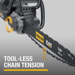 CAT 60-volt max 16-in Battery 2.5 Ah Chainsaw Battery Included Charger Included
