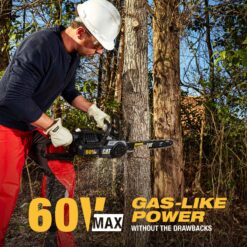 CAT 60-volt max 16-in Battery 2.5 Ah Chainsaw Battery Included Charger Included
