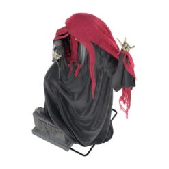 Haunted Living 7-ft Lighted Reaper Band Singer Motion Activated Animatronic