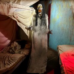 Haunted Hill Farm 5.91-ft Freestanding Laughing Animatronic