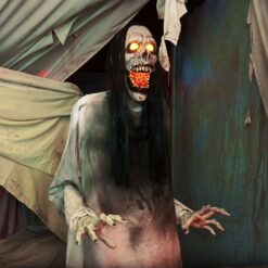 Haunted Hill Farm 5.91-ft Freestanding Laughing Animatronic