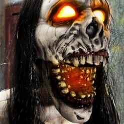 Haunted Hill Farm 5.91-ft Freestanding Laughing Animatronic