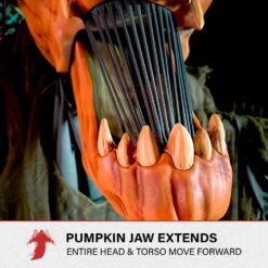 Haunted Hill Farm 4.53-ft Freestanding Motion Activated Lighted Zombie Animatronic