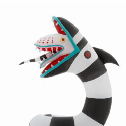 Gemmy Animated Airblown Inflatable Beetlejuice Sandworm w/LEDs Giant WB , 9.5 ft Tall, Multicolored