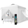 Sunshine Valley 10-ft x 10-ft Square White Pop-up canopy