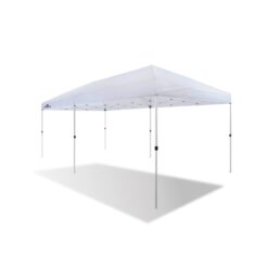 Master Forge 20-ft x 10-ft Rectangle White Pop-up canopy