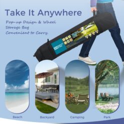 Sunshine Valley 10-ft x 10-ft Square Blue Pop-up canopy