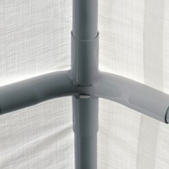 ShelterLogic 20-ft x 10-ft Rectangle White Party canopy