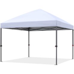 ABCCANOPY 10-ft x 10-ft Square White Pop-up canopy