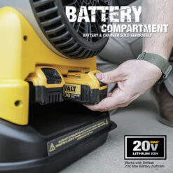 DEWALT 90000 -BTU Forced air Indoor/Outdoor Kerosene Heater
