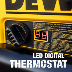 DEWALT 140000 -BTU Forced Air Kerosene Multi-fuel Construction Heater