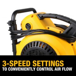 DEWALT 3/4-HP 1800-CFM Axial Indoor/Outdoor Blower Fan