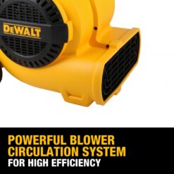 DEWALT 3/4-HP 1800-CFM Axial Indoor/Outdoor Blower Fan