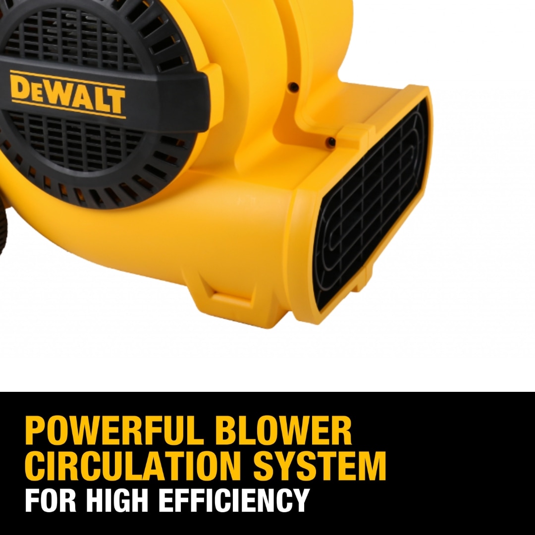 DEWALT 3/4-HP 1800-CFM Axial Indoor/Outdoor Blower Fan