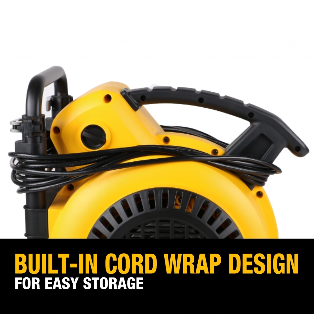 DEWALT 3/4-HP 1800-CFM Axial Indoor/Outdoor Blower Fan