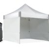 E-Z UP 10-ft x 10-ft Square White Pop-up canopy