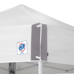 E-Z UP 10-ft x 10-ft Square White Pop-up canopy