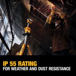 DEWALT 20-volt max 3000 -Lumens LED Battery-operated Rechargeable Stand Work Light 1 -Batteries Included