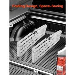 SVOPES 1.48-ft x 10-ft 2000-lb Capacity Arched Folding Loading Ramp