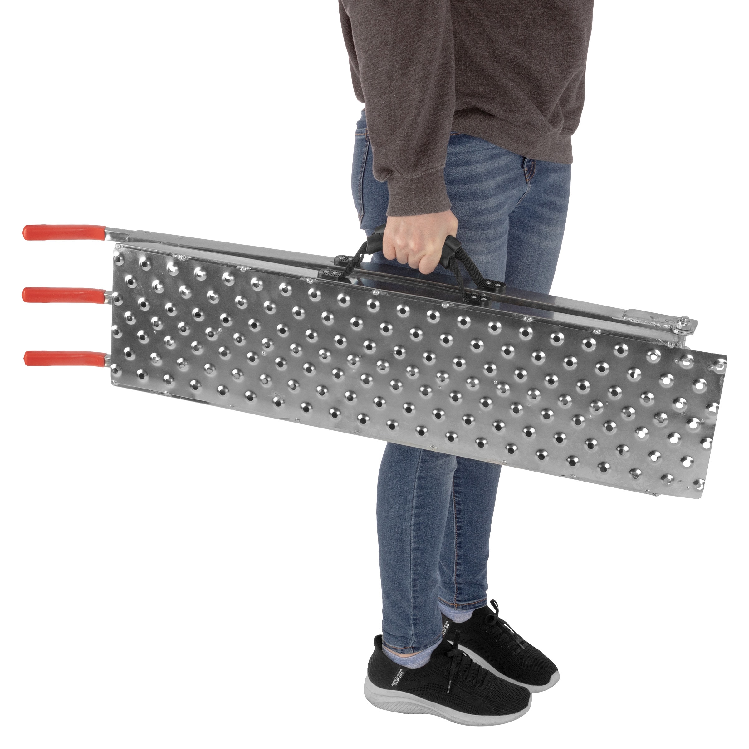 Stalwart 0.73-ft x 5.7-ft 2200-lb Capacity Arched Folding Loading Ramp