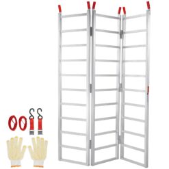 SVOPES 4.5-ft x 6.4-ft 1500-lb Capacity Folding Loading Ramp