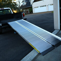 EZ-ACCESS 2.55-ft x 4-ft 1400-lb Capacity Folding Loading Ramp