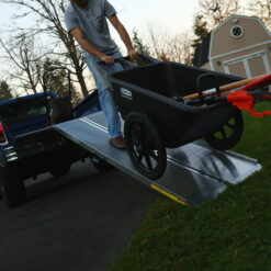 EZ-ACCESS 2.55-ft x 4-ft 1400-lb Capacity Folding Loading Ramp