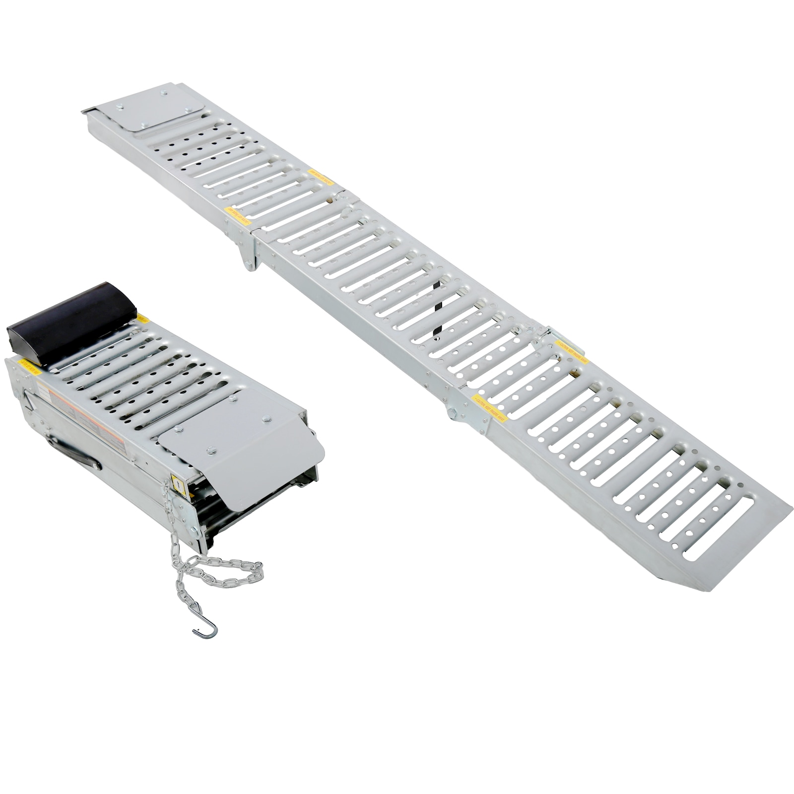 Kahomvis 0.8-ft x 5.6-ft 1000-lb Capacity Folding Loading Ramp