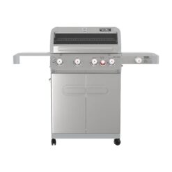 Monument Mesa 415BZ Stainless Steel 4 -Burner Liquid Propane Gas Grill 1 -Side Burner