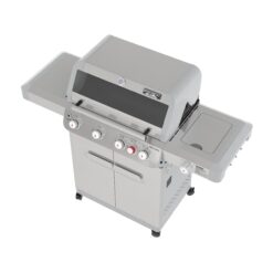 Monument Mesa 415BZ Stainless Steel 4 -Burner Liquid Propane Gas Grill 1 -Side Burner